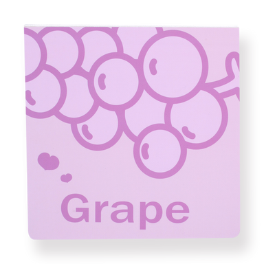 Minimalist Fruit Notebook - Grape - Stationery Pal