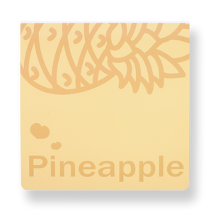 Minimalist Fruit Notebook - Pineapple - Stationery Pal