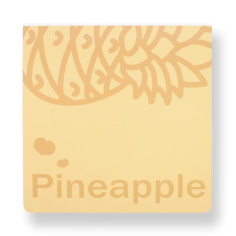 Minimalist Fruit Notebook - Pineapple - Stationery Pal