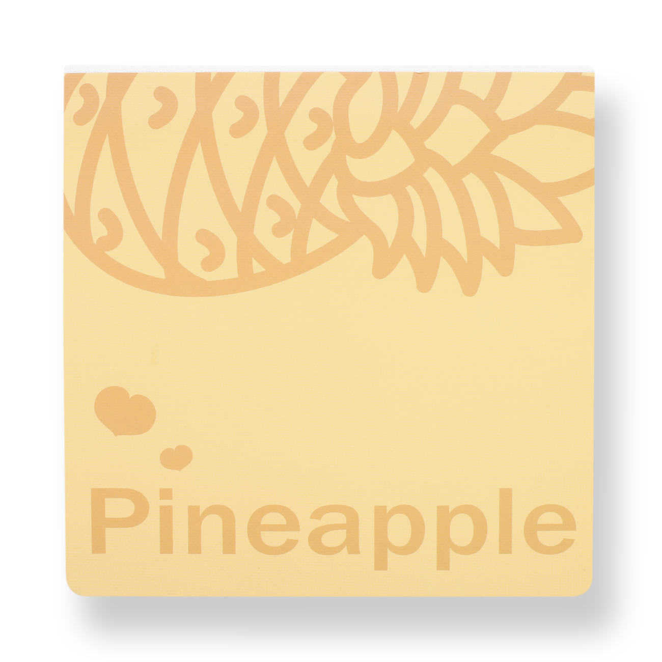 Minimalist Fruit Notebook - Pineapple