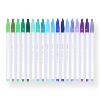 Monami Plus Pen 3000  - 36 Colors Set - Cylindrical Pack - Stationery Pal