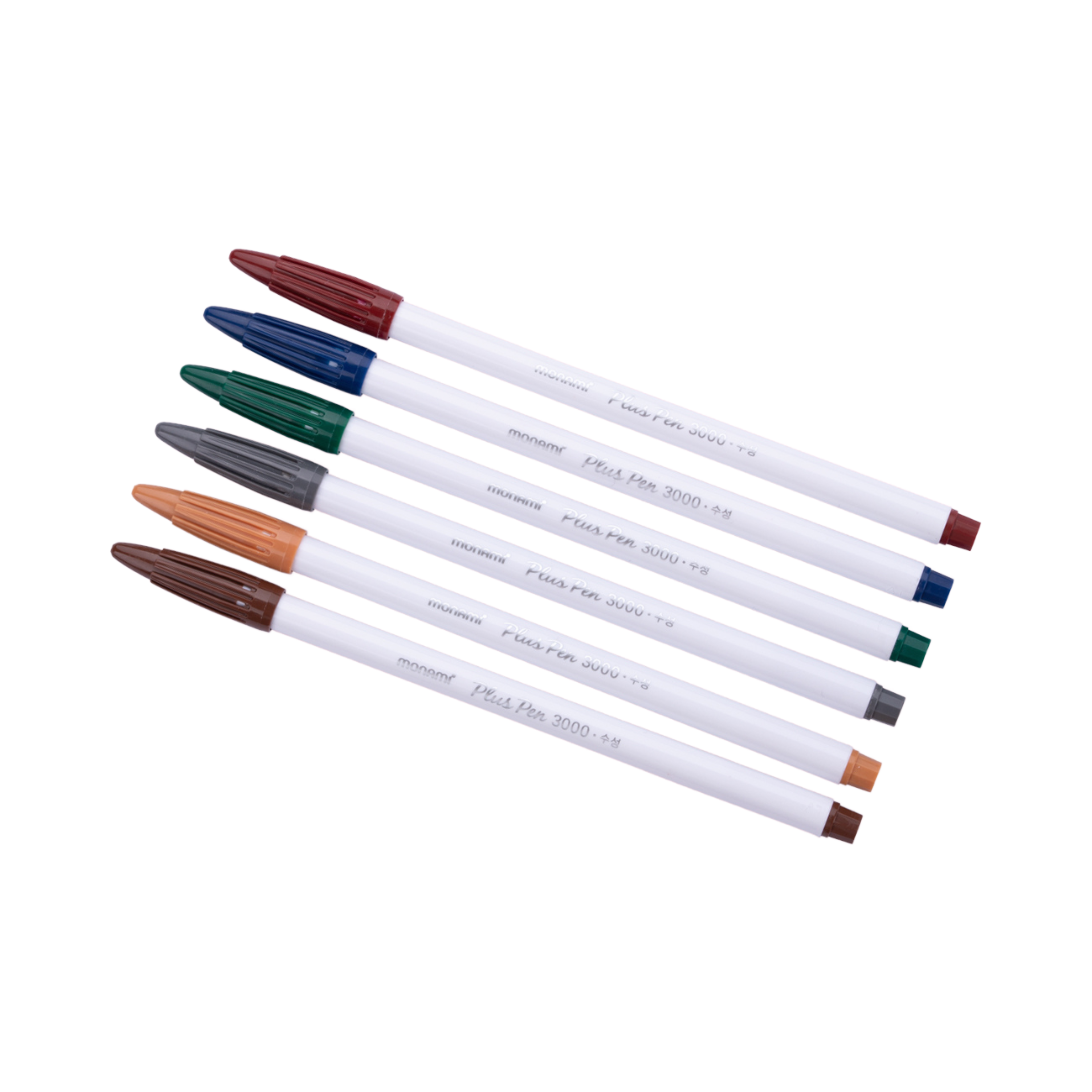 Monami Plus Pen 3000 - Vintage Farbe - 6er Set