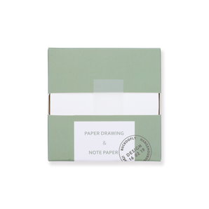 Morandi Color Pull-Out Sticky Notes - Green