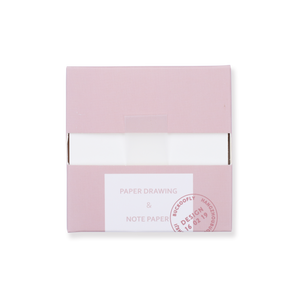 Morandi Color Pull-Out Sticky Notes - Pink