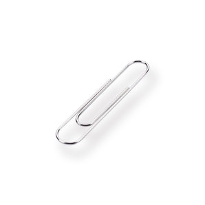 Motarro Silver Paper Clips - 50mm - Stationery Pal