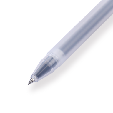 Muji Cap Type Gel Ink Pen - 0.38 mm - Black