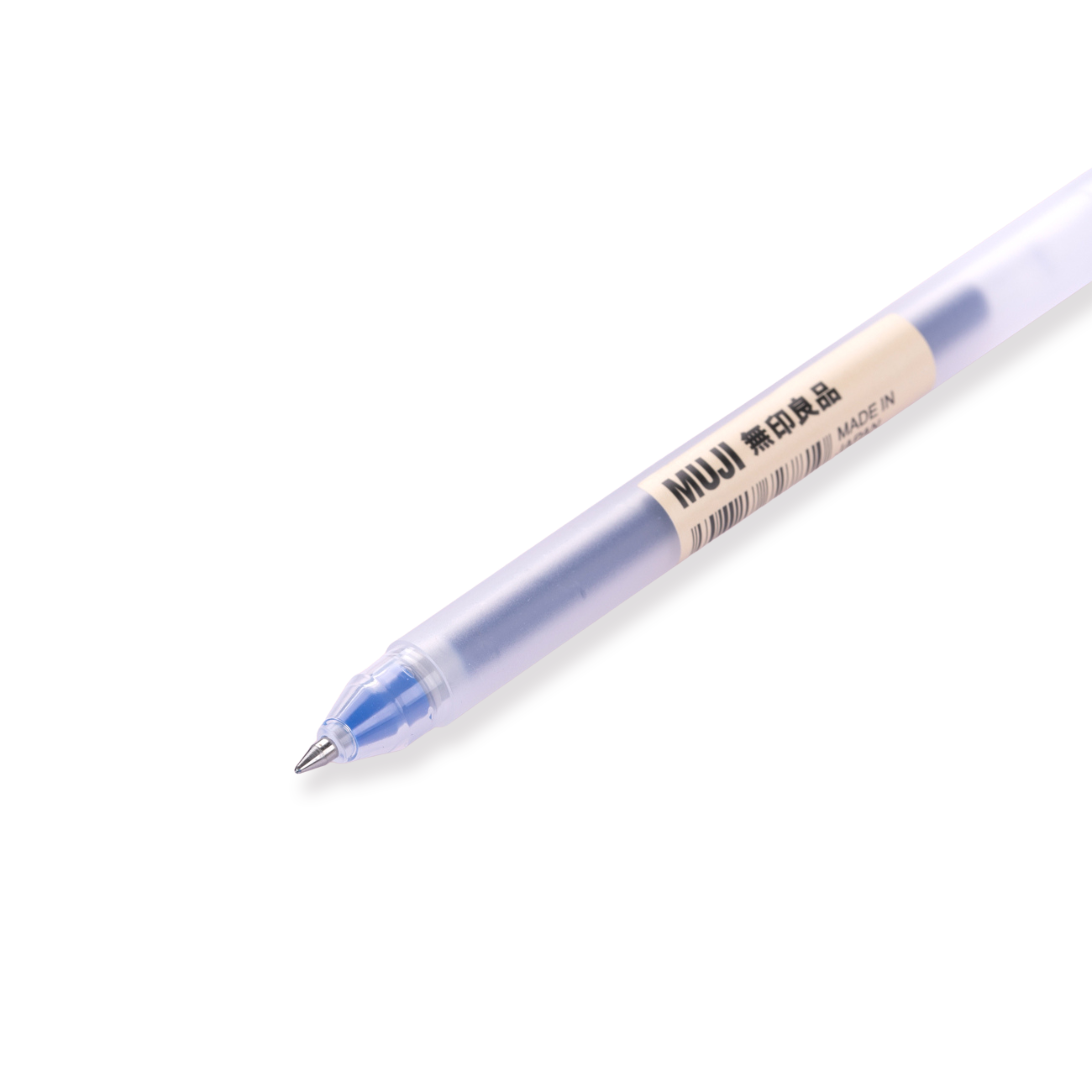 Muji Cap Type Gel-Tintenstift – 0,5 mm – Blau