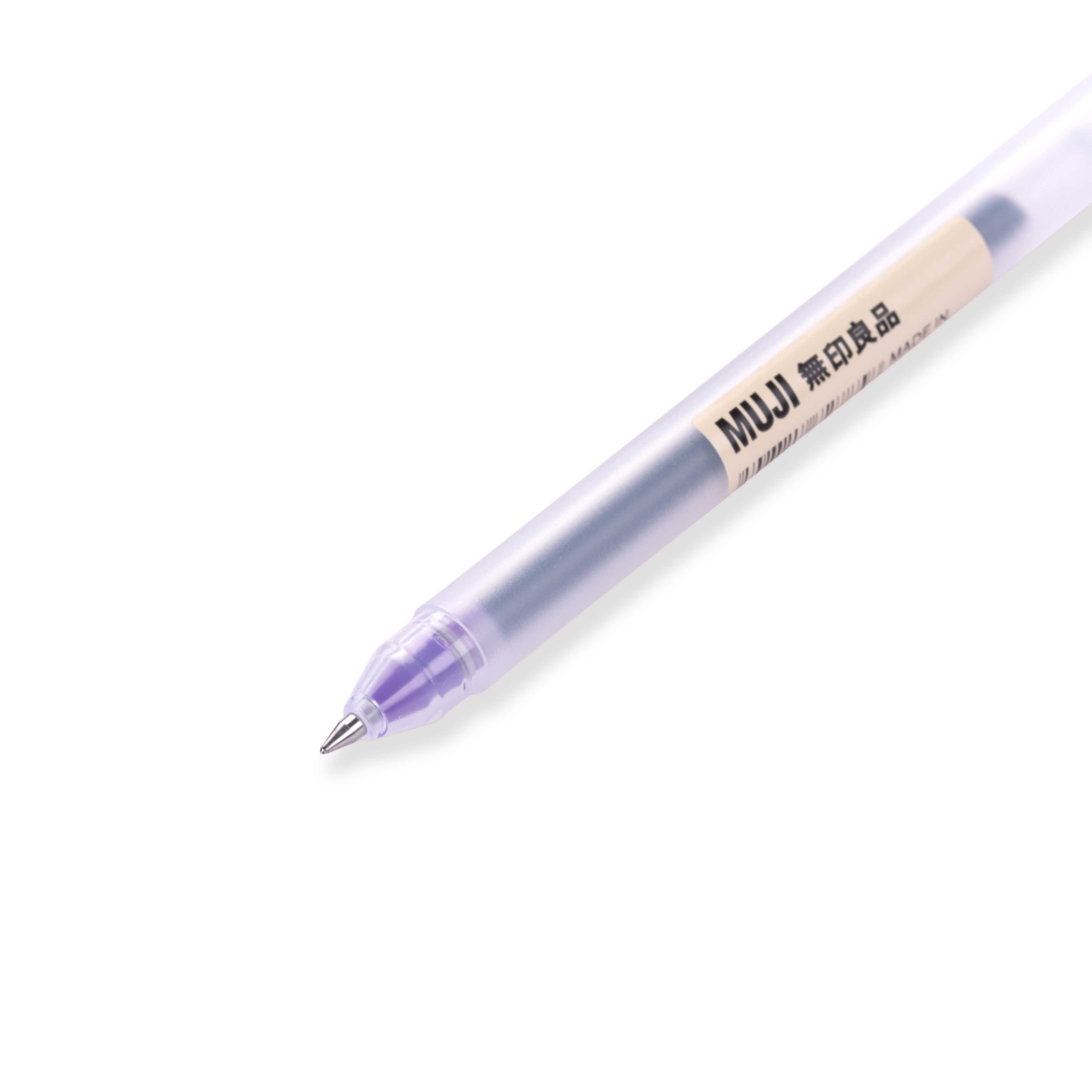 Muji Cap Type Gel-Tintenstift - 0,5 mm - Lila