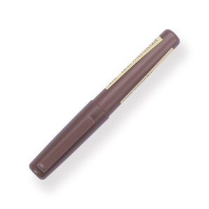 Muji Gel Ink Pocket Pen - 0.5 mm - Brown - Stationery Pal