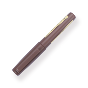 Muji Gel Ink Pocket Pen - 0.5 mm - Brown - Stationery Pal