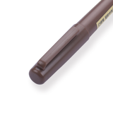 Muji Gel Ink Pocket Pen - 0.5 mm - Brown - Stationery Pal