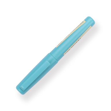 Muji Gel Ink Pocket Pen - 0.5 mm - Cyan - Stationery Pal