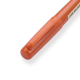 Muji Gel Ink Pocket Pen - 0.5 mm - Orange - Stationery Pal