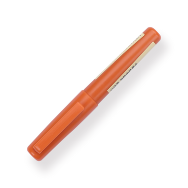 Muji Gel Ink Pocket Pen - 0.5 mm - Orange - Stationery Pal