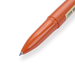 Muji Gel Ink Pocket Pen - 0.5 mm - Orange - Stationery Pal