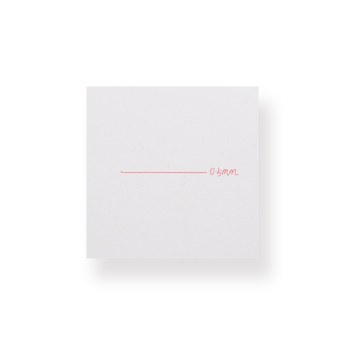 Muji Gel Ink Pocket Pen - 0.5 mm - Pink - Stationery Pal