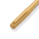 Muji Gel Ink Pocket Pen - 0.5 mm - Yellow - Stationery Pal