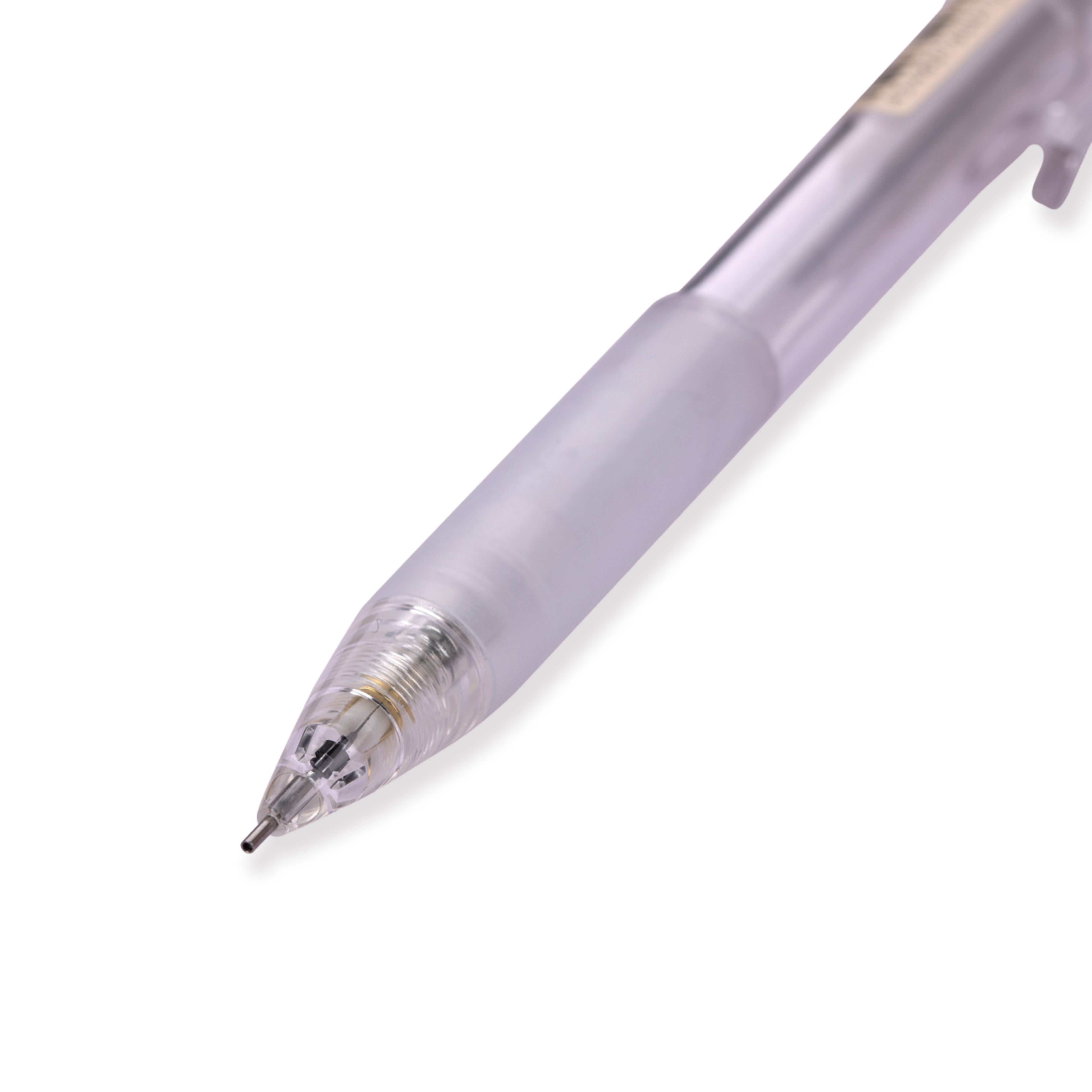 Muji spitzer Bleistift aus Polycarbonat mit Gummigriff, 0,5 mm