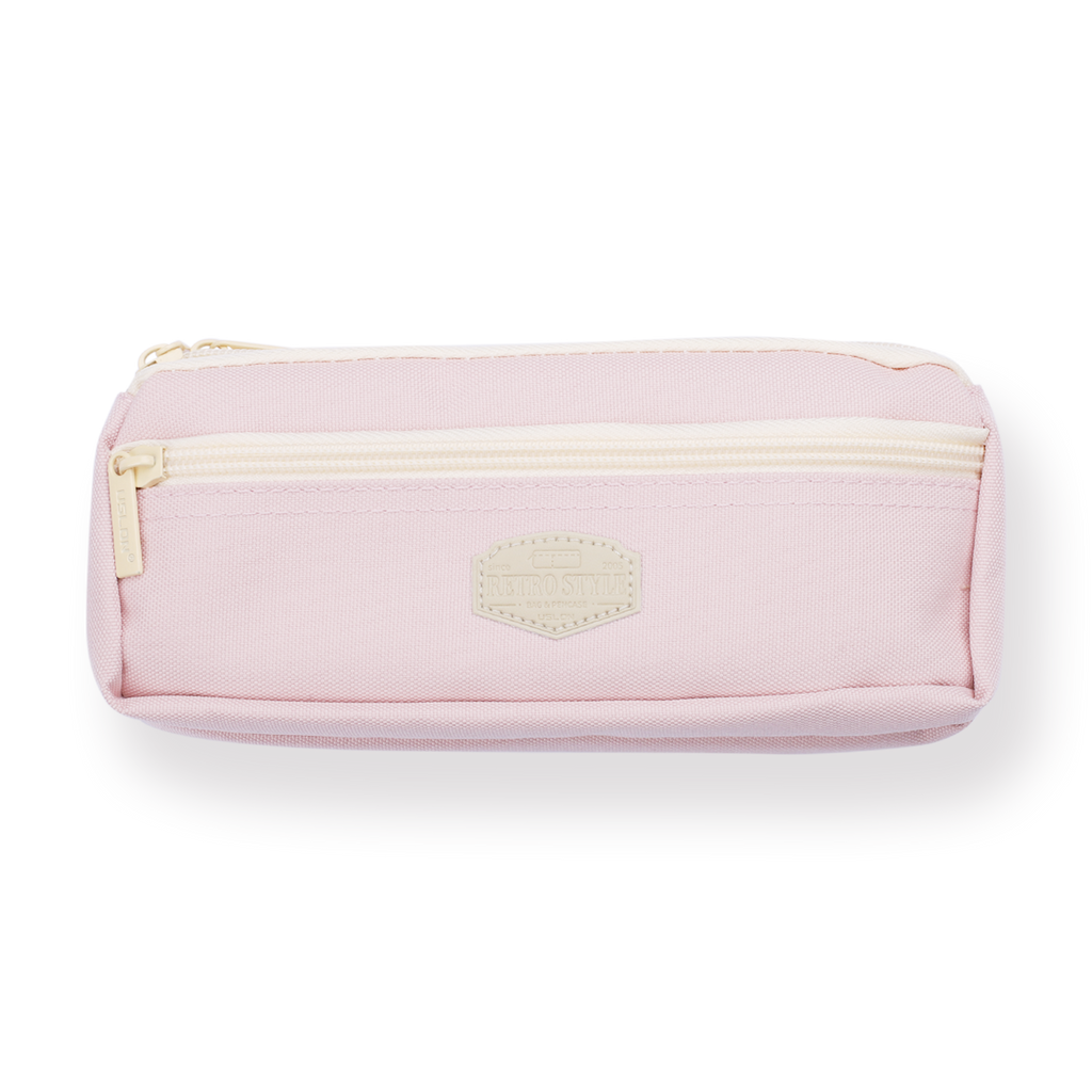 Multi-functional Dual-Zippered Pencil Case - Sky Blue