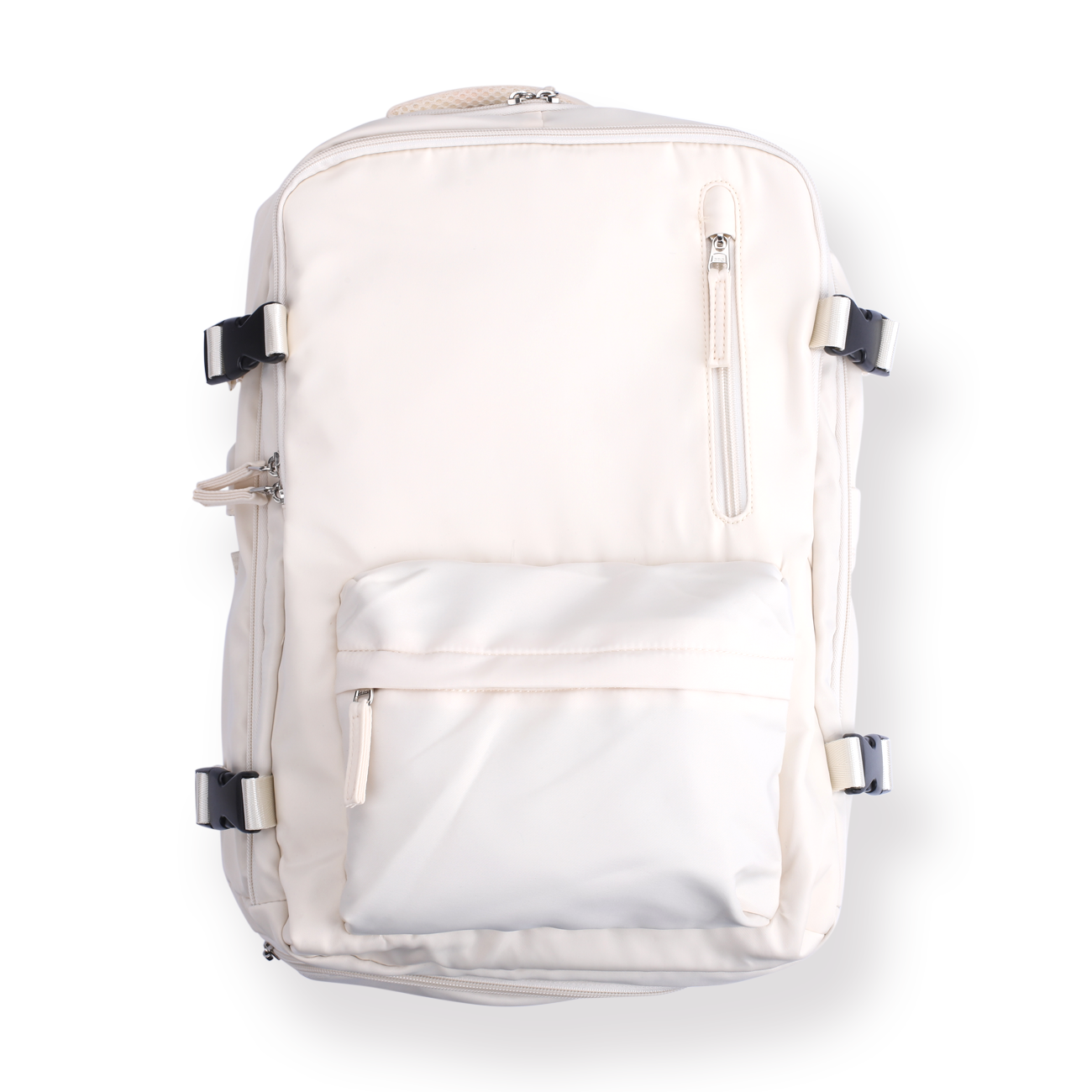 Multi-functional Large Capacity Backpack - Beige – Stationery Pal