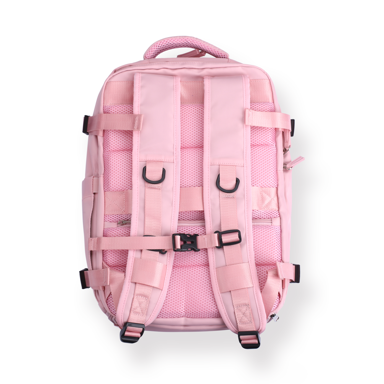 Multi-functional Large Capacity Backpack - Pink — Stationery Pal