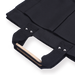 Multi-pocket Satchel Shoulder Bag - Black - Stationery Pal