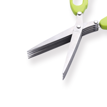 Multi-purpose Five-layer Scissors - Green - Stationery Pal