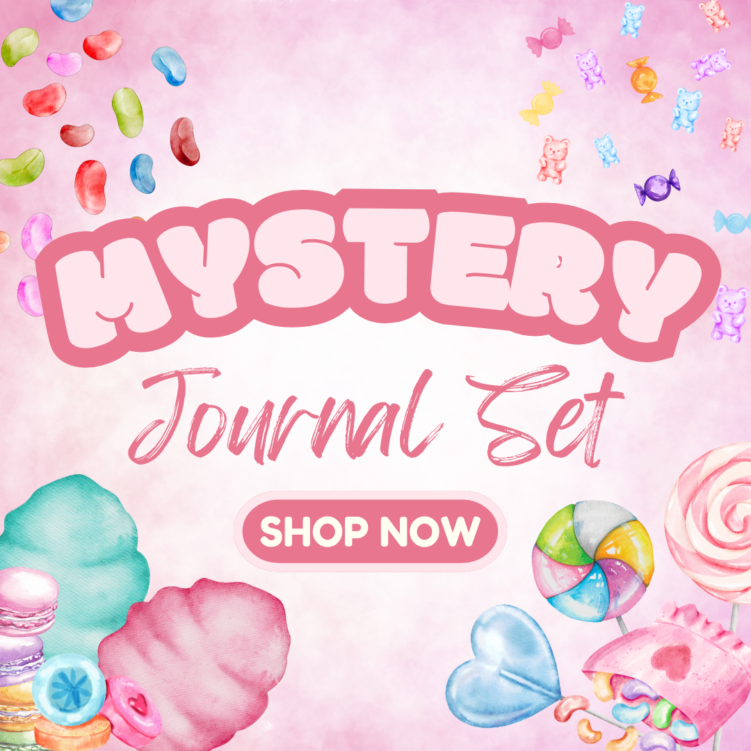 Mystery Journal Set Strawberry Candy — Stationery Pal
