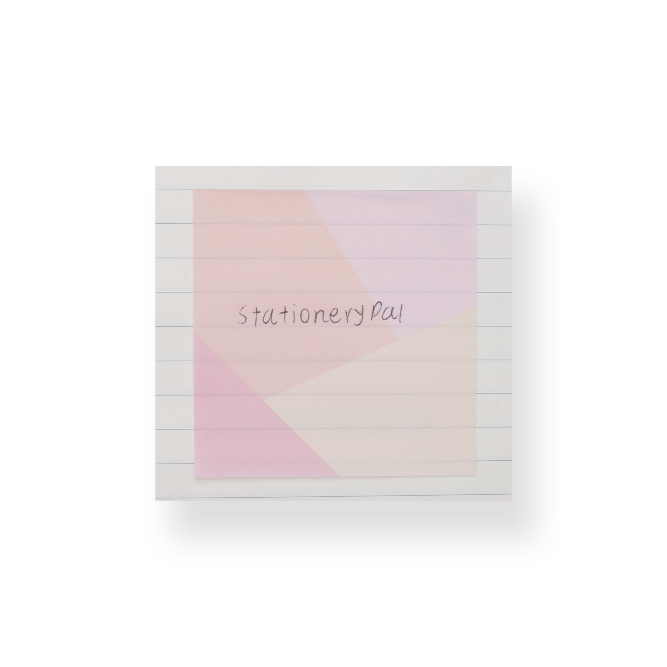 Nakabayashi W/U Square Sticky Notes - Pink – Stationery Pal