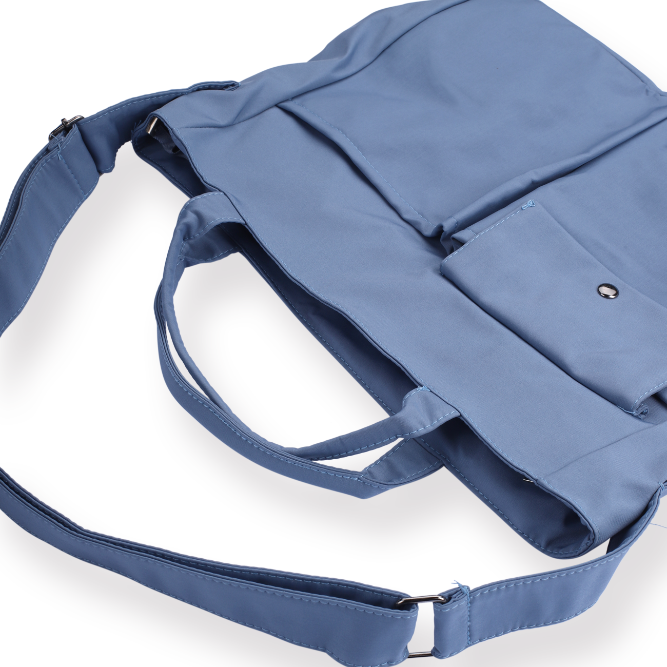 Nylon Shoulder Bag - Navy - Stationery Pal