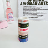 Klein Blue English Script Washi Tape
