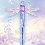 Dragonfly Click Gel Pen With Quick-Dry Black Ink - Purple Dragonfly