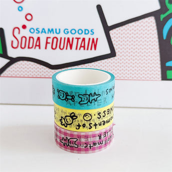 Korean Style Cartoon Figure Washi Tape 5 m
