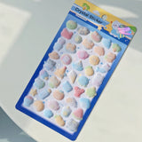 3D Flocked Cat Dog And Bird Stickers - Summer Sweet Pets