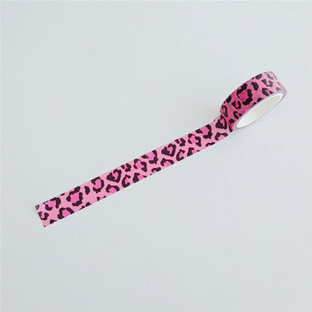 Cow And Leopard Print Washi Tape 5 m Roll