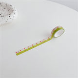 Cartoon Dog And Smiley Face Washi Tape 5 m - Scenery Monster 2