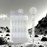 Rotating Planet Gel Pen 0.5 mm Quick-Dry Black Ink - White Barrel