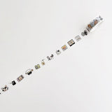 Black And White Dog Cat Washi Tape 15 mm x 5 m
