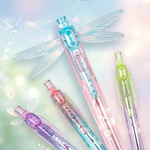 Dragonfly Click Gel Pen With Quick-Dry Black Ink