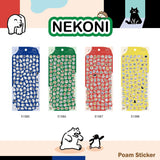 NEKONI 3D Foam Animal Mini Stickers