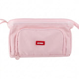 Angoo Double Layer Pencil Case With Boat Window - Pink