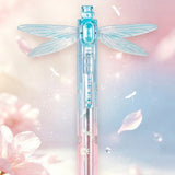 Dragonfly Click Gel Pen With Quick-Dry Black Ink - Blue Dragonfly