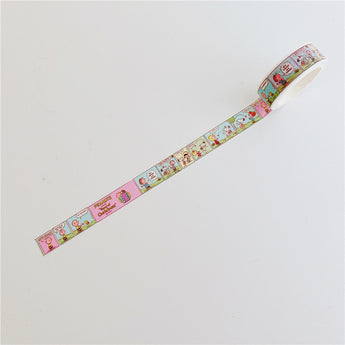 Cute Dog Cartoon Washi Tape 5 m Roll - Dog Comic Panel 1