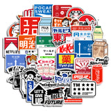 Tokyo Travel Waterproof Cartoon Sticker Set