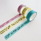 Korean Style Cartoon Figure Washi Tape 5 m