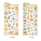 Cute Cat Dog And Bunny Sticker Sheets