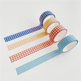Retro Plaid And Houndstooth Washi Tape