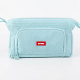 Angoo Double Layer Pencil Case With Boat Window - Ice Blue