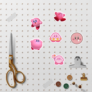 Cute Kirby Waterproof Decorative Stickers
