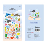 Ocean Animals Foam Stickers With Dolphins And Sharks - Ocean Friends